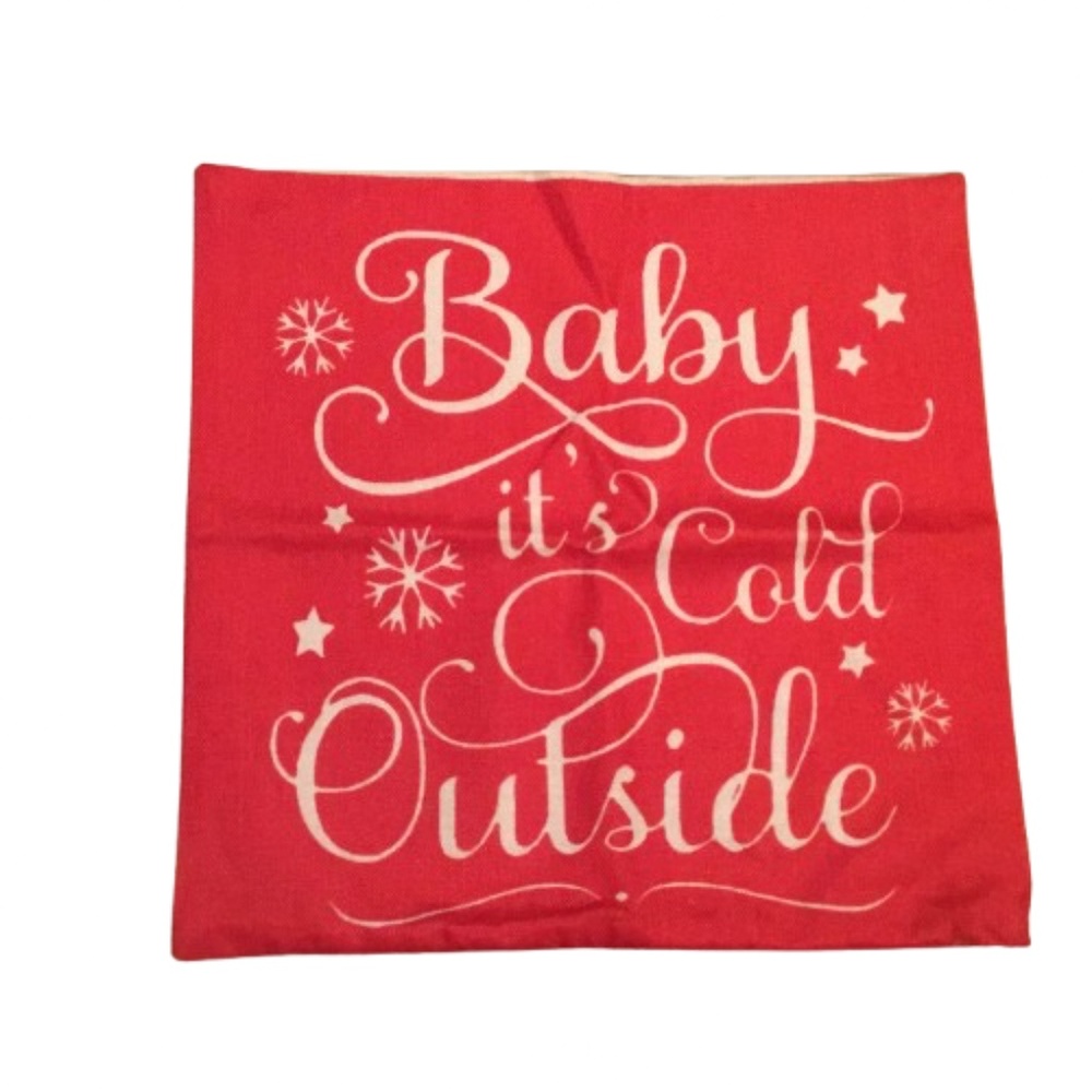 Set Of Two Christmas Pillow Case Covers